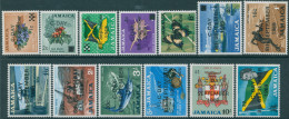 Jamaica 1969 SG280-286 Decimal Currency Surcharges Set MNH - Jamaica (1962-...)