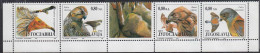 Jugoslawien-Yugoslavia 1995 Vögel Tiere 5er Streifen Mi. 2647-50 Postfr. MNH - Altri & Non Classificati