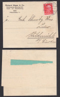 Köln 1920 Schuhmacher-Bedarf Nach Waldmühle Mit Inhalt   (32192 - Lettres & Documents