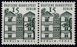 BERLIN - 15 Pfennig Bauwerke Im Paar Postfrisch Mi. 243 MNH   (65047 - Autres & Non Classés