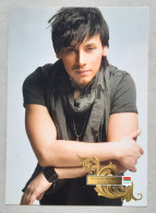 Ruslan Alekhno-Eurovision Song Contest-Belgrade 2008-Postcard-Belarus At The Eurovision Song Contest-unused - Music And Musicians