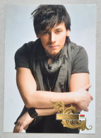 Ruslan Alekhno-Eurovision Song Contest-Belgrade 2008-Postcard-Belarus At The Eurovision Song Contest-unused - Musica E Musicisti