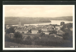 AK Ybbs A. D., Blick Auf Den Ort Und Die Donau  - Sonstige & Ohne Zuordnung