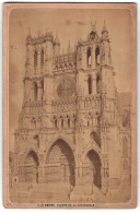 Photo Photographe Inconnu, Amiens,  Vue De Amiens, Facade De La Cathedrale  - Orte