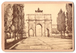 Fotografie Fotograf Unbekannt, München, Ansicht München, Partie Am Siegestor  - Plaatsen