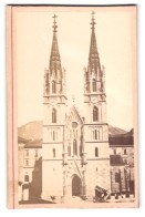 Fotografie F. Frankhauser, Admont, Ansicht Admont, Blick Auf Die Kirche  - Lieux