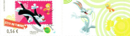 Fête Du Timbre : Looney Tunes Grosminet Et Titi (timbre Autoadhésif De Feuillet) - Unused Stamps