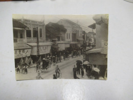 Viet Nam /, Pho Hang Dao Hang Dao Street 1926 Neuve  Photo Glassée - Vietnam