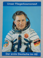 1970s-German Cosmonaut Sigmund Jähn-Vintage Postcard ESA Astronaut-unused 1978-Kosmosflug UdSSR/DDR - Personaggi Storici
