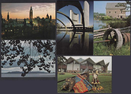 Kanada - Canada 5 Stück Diff.Pre-stamped Postcards Postal Stationery    (65239 - Autres & Non Classés