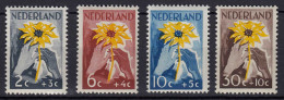 Niederlande  Mi. 521-524 Postfrisch Stiftung Niederland Hilft Indien  1949  (80015 - Autres & Non Classés