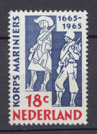 Niederlande  Mi. 855 Postfrisch 300 Jahr Korps Der Marinesoldaten 1965 (80049 - Andere & Zonder Classificatie