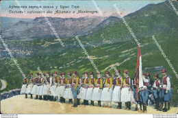 Cf52 Cartolina Costumes Nationales Des Albanais E Montenegro - Andere & Zonder Classificatie