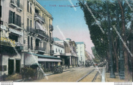 Cf73 Cartolina Tunis Avenue Jules Ferry Tunisia 1933 - Otros & Sin Clasificación