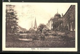 AK Eutin, Im Schlossgarten  - Eutin