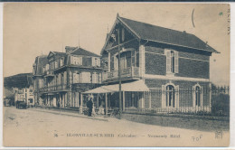 Blonville Sur Mer (14 Calvados) Normandy Hôtel Et Le Café Glacier Au 1er Plan - édit. ND Phot. N° 36 Dos Vert - Autres & Non Classés