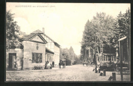 AK Auerberg B. Stolberg /Harz, Strassenpartie Mit Kutschen  - Stolberg (Harz)