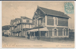 Blonville Sur Mer (14 Calvados) Normandy Hôtel Et Le Café Glacier Au 1er Plan - édit. ND Phot. N° 36 Dos Blanc - Other & Unclassified