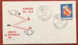 ITALY - FDC - 1965 - 7th Stamp Day - FDC