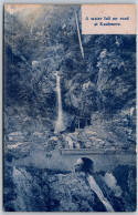 A Water Fall On The Road At KASHMERE - H.A. Mirza - India