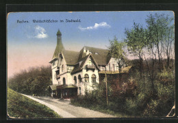 AK Aachen, Gasthaus Waldschlösschen Im Stadtwald  - Aken