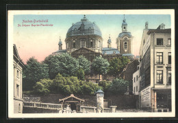 AK Aachen-Burtscheid, St. Johann Baptist-Pfarrkirche  - Aken