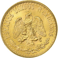 Mexique, 2 Pesos, 1945, Mexico City, Or, SPL+ - Mexico