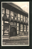 AK Stolberg /Harz, Altes Haus Von 1563  - Stolberg (Harz)