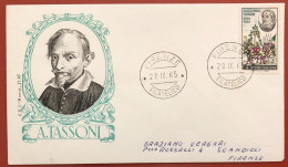 ITALY - FDC - 1965 - 4th Centenary Of The Birth Of Alessandro Tassoni - FDC