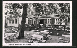 AK Neue Mühle, Gasthaus Riedel, Terrasse  - Other & Unclassified