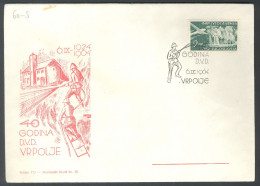 .Yugoslavia, 1964-09-06, Croatia, Vrpolje, Volunteer Fire Department, Special Postmark & Cover - Other & Unclassified