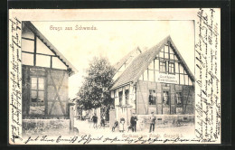 AK Schwenda, Gasthaus Von Friedr. Grossstück  - Other & Unclassified