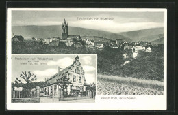 AK Rauenthal /Rheingau, Restaurant Zum Winzerhaus, Totalansicht  - Rheingau