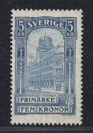 Schweden  54 **  1903, Hauptpostamt 5 Kr. Postfrisch, Sehr SELTEN, KW 400,- € - Ongebruikt