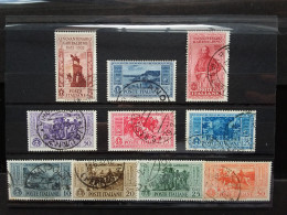 REGNO - Garibaldi P.O. - Nn. 315/24 Timbrati - Valore Sassone 525 Euro + Spese Postali - Used