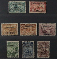 Portugal 182-89, Republica-Vasco Da Gama, Komplett, Sauber Gestempelt, KW 110,-€ - Used Stamps