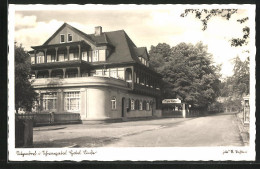 AK Sitzendorf I. Schwarzatal, Hotel Linde  - Autres & Non Classés
