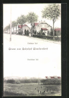 AK Gleschendorf B. Scharbeutz, Strassenpartie Vom östlichen Teil Der Ortschaft, Westlicher Teil  - Scharbeutz