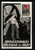 AK Plakat Aus Der Zeit Der Räterrepublik 1919 Von Imre Földes  - Events
