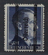 Österreich  696 II PF III **  Hitler 5 RM  PLATTENFEHLER, Fotobefund, KW 700,- € - Unused Stamps