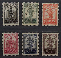 1931, PORTUGAL 559-64 ** Alvares Pereira, 6 Werte Komplett, Postfrisch, 420,-€ - Unused Stamps