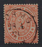 1869, NORDDEUTSCHER BUND (NDP) 21, 2 Kr. Gezähnt, Sauber Gestempelt, 140,-€ - Afgestempeld