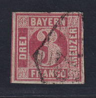 BAYERN, RAUTEN-VERSUCHSSTEMPEL 325 Von München, Schöner Abschlag, SEM +175,-€ - Oblitérés