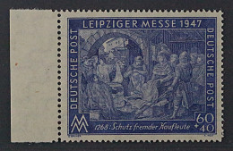 Alliierte Besetzung  941 BZ, Seltenes WZ Mit VOLLABKLATSCH, Geprüft KW 140,- €++ - Mint