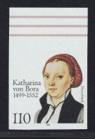 1999, BUNDESREPUBLIK  2029 U ** 110 Pfg. Katharina UNGEZÄHNT, Postfrisch, 100,-€ - Neufs