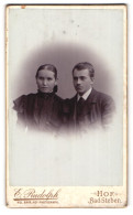 Fotografie E. Rudolph, Hof, Lorenz-Str. 3, Junges Paar In Hübscher Kleidung  - Anonyme Personen
