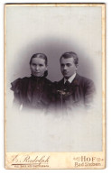 Fotografie E. Rudolph, Hof, Lorenzstr. 3, Junges Paar In Hübscher Kleidung  - Anonymous Persons