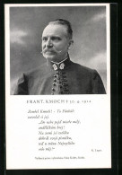 AK Frant. Kmoch Im Portrait Mit Eines Seiner Gedichte  - Künstler