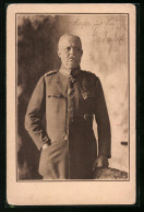 AK Generalquartiermeister Erich Ludendorff In Uniform Mit Eisernem Kreuz  - Historische Persönlichkeiten
