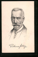 Künstler-AK Portrait Des Reichskanzlers Von Bethmann Hollweg  - Politische Und Militärische Männer